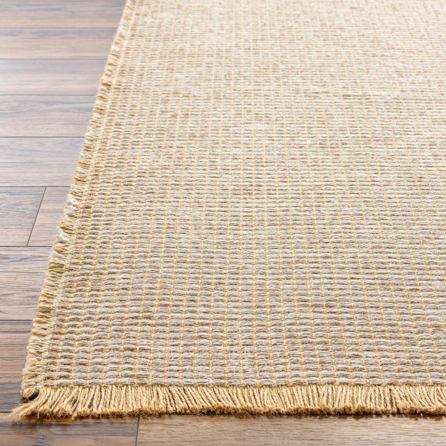 HENDY Jute Vloerkleed I Loper Gang, Hal- Woonkamer I Modern Boho Tapijt, Natuurlijke Vezels? Bestendig I LichtKastanje, LichtBruin, Grijs