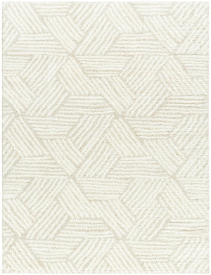 BROOKE Shaggy Vloerkleed I Woonkamer, Slaapkamer, Eetkamer I Modern, Pluizig, Hoogpolig, Wollig Tapijt, Zacht, Softgaren I Ivoor, Beige