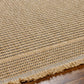 JEANNETTA Buitenkleed met Jute-Look I In & Outdoor Boho Weerbestendig Tapijt, Terras, Balkon, Veranda, Keuken, Tuin I Beige, Zwart